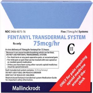 Buy Fentanyl Transdermal System 75mcg/h Online